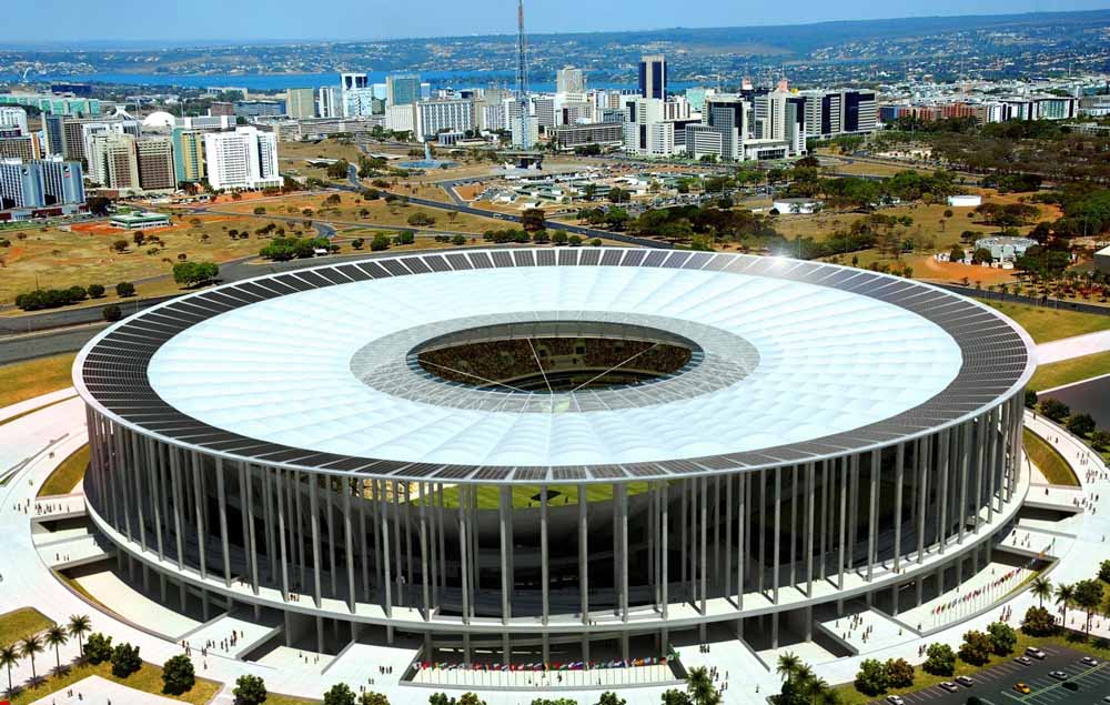 Estádio Nacional de Brasília - Mané Garrincha (foto: reprodução)