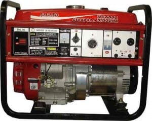 Gerador de Energia Diesel 6000 Watts Nagano ND7000E3D Elétrica - R$ 3.438,05