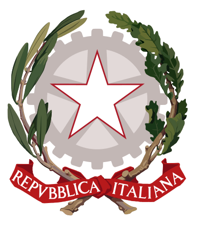 Logotipo República Italiana. 