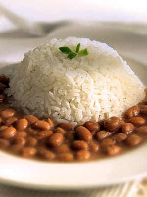 arroz e feijão