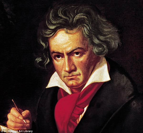 Beethoven compôs a Nona Sinfonia.