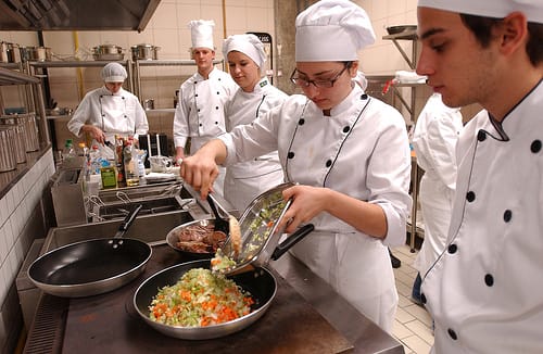 Aula de Gastronomia 