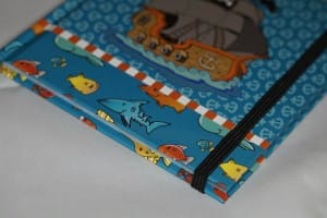 Caderno de viagem infantil