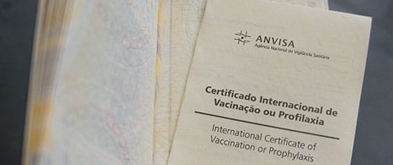 Certificado internacional emitido pela ANVISA