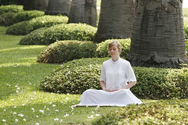 A meditação é uma ótima aliada.