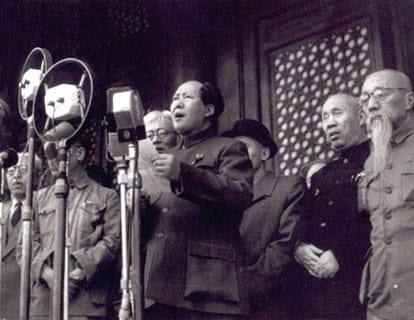 Proclamação da República Popular da China por Mao Tse Tung