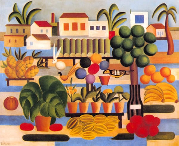 Morro da Favela - Tarsila do Amaral (foto: reprodução)