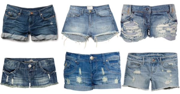 Os shorts jeans devem ser devidamente usados de acordo com seu corpo.